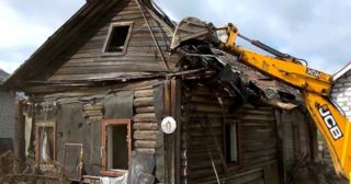 Демонтаж деревянного дома Железногорск, цена от 1886 руб.